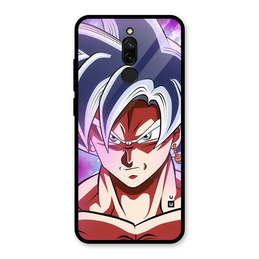 Goku Instinct Glass Back Case for Redmi 8