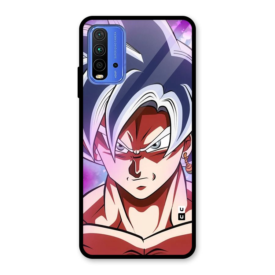 Goku Instinct Glass Back Case for Redmi 9 Power