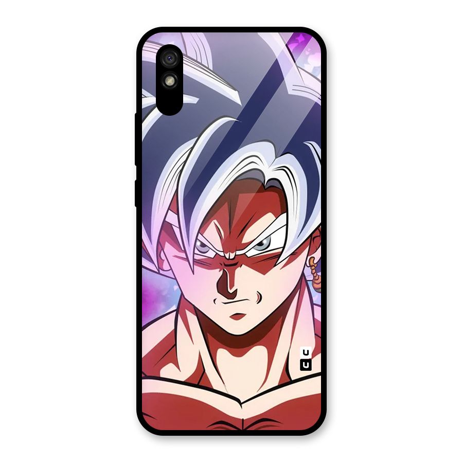 Goku Instinct Glass Back Case for Redmi 9i
