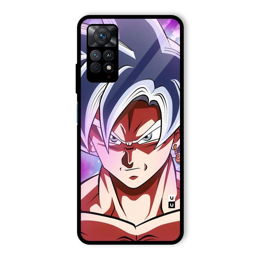 Goku Instinct Glass Back Case for Redmi Note 11 Pro
