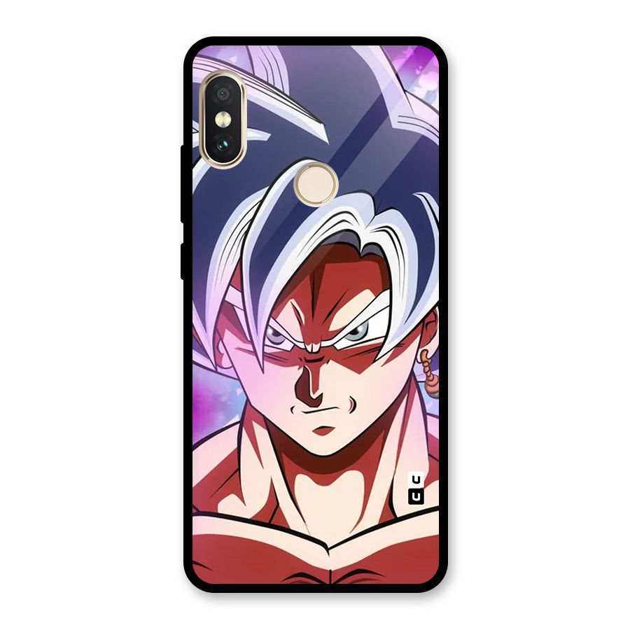 Goku Instinct Glass Back Case for Redmi Note 5 Pro