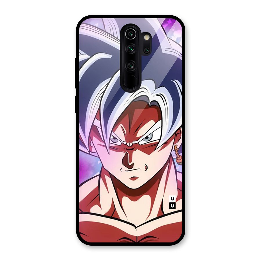 Goku Instinct Glass Back Case for Redmi Note 8 Pro