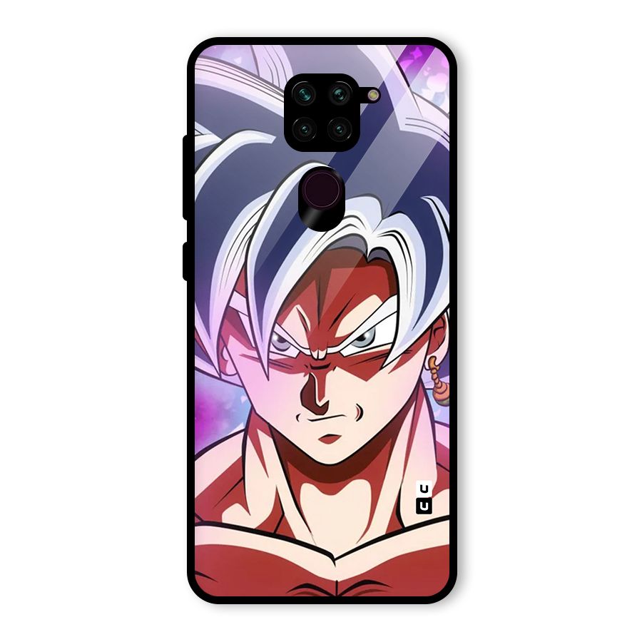 Goku Instinct Glass Back Case for Redmi Note 9