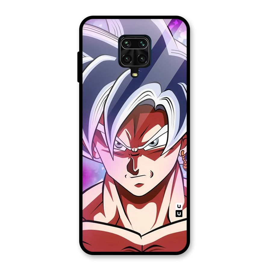 Goku Instinct Glass Back Case for Redmi Note 9 Pro