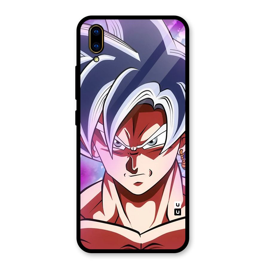 Goku Instinct Glass Back Case for Vivo V11 Pro