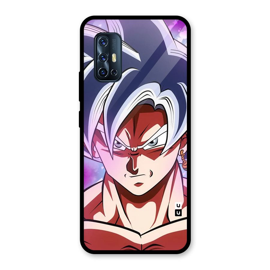 Goku Instinct Glass Back Case for Vivo V17