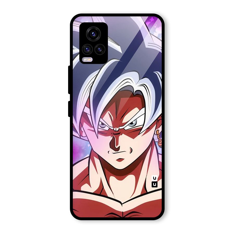 Goku Instinct Glass Back Case for Vivo V20 2021