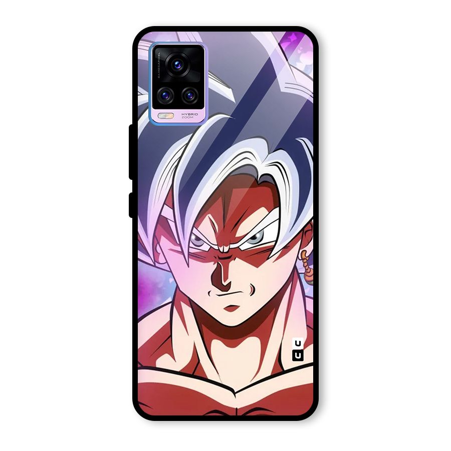 Goku Instinct Glass Back Case for Vivo V20 Pro