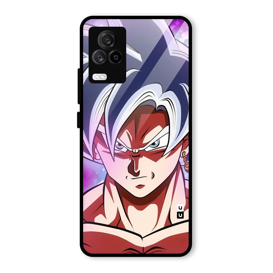 Goku Instinct Glass Back Case for Vivo iQOO 7 Legend 5G