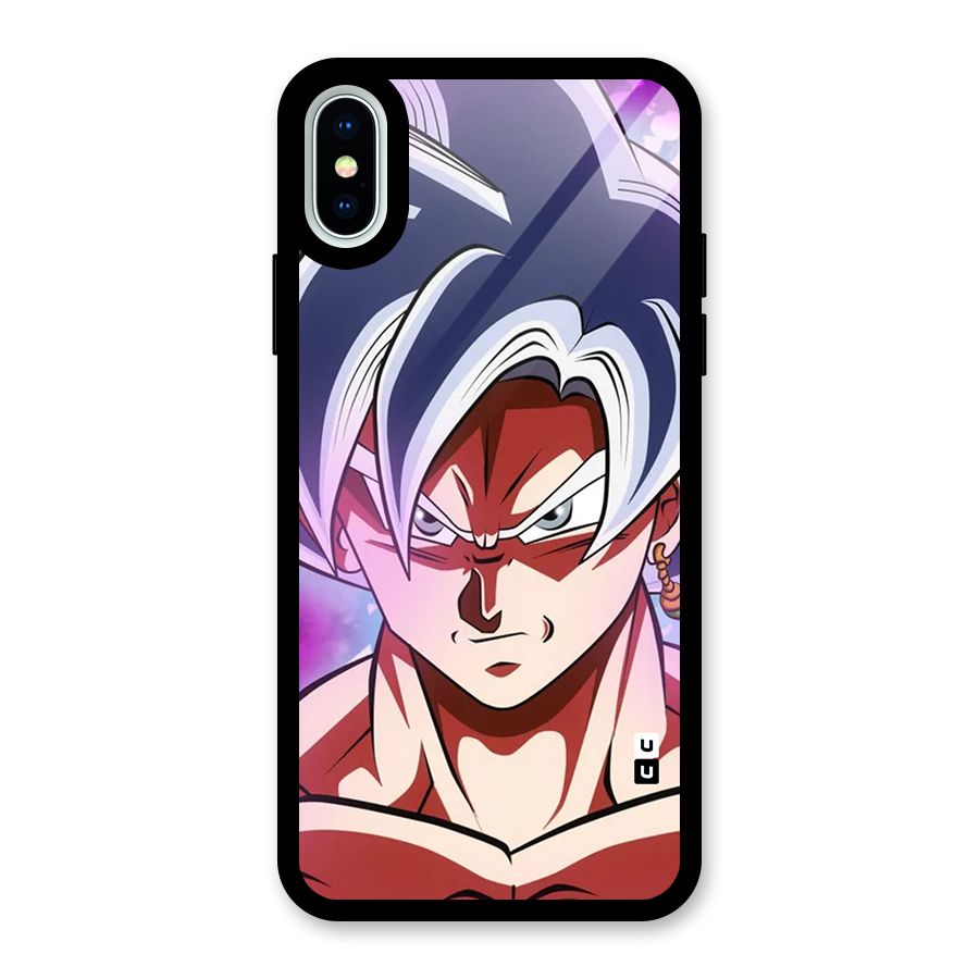 Goku Instinct Glass Back Case for iPhone XS