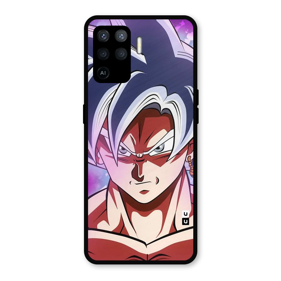 Goku Instinct Metal Back Case for Oppo F19 Pro
