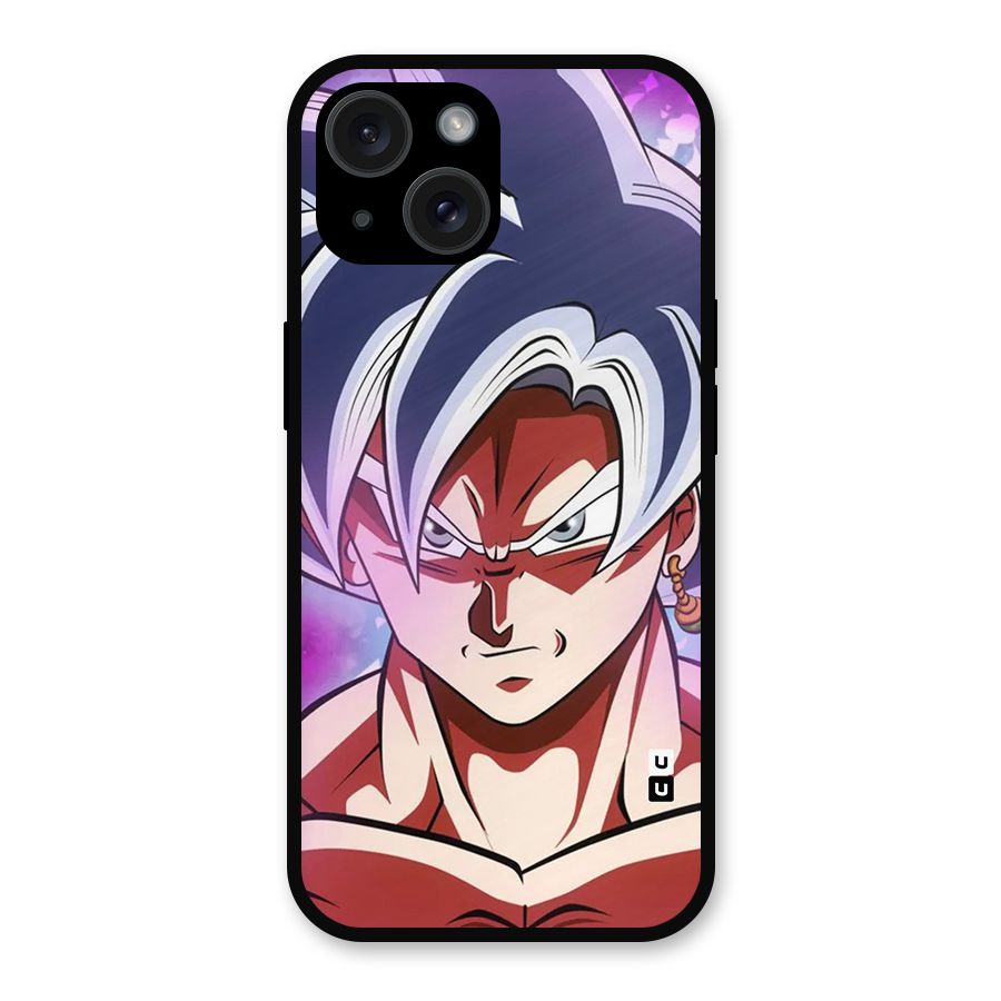 Goku Instinct Metal Back Case for iPhone 15