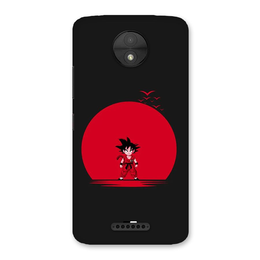 Goku Kid Art Back Case for Moto C
