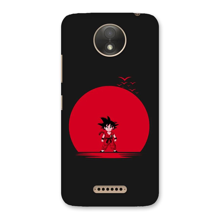 Goku Kid Art Back Case for Moto C Plus