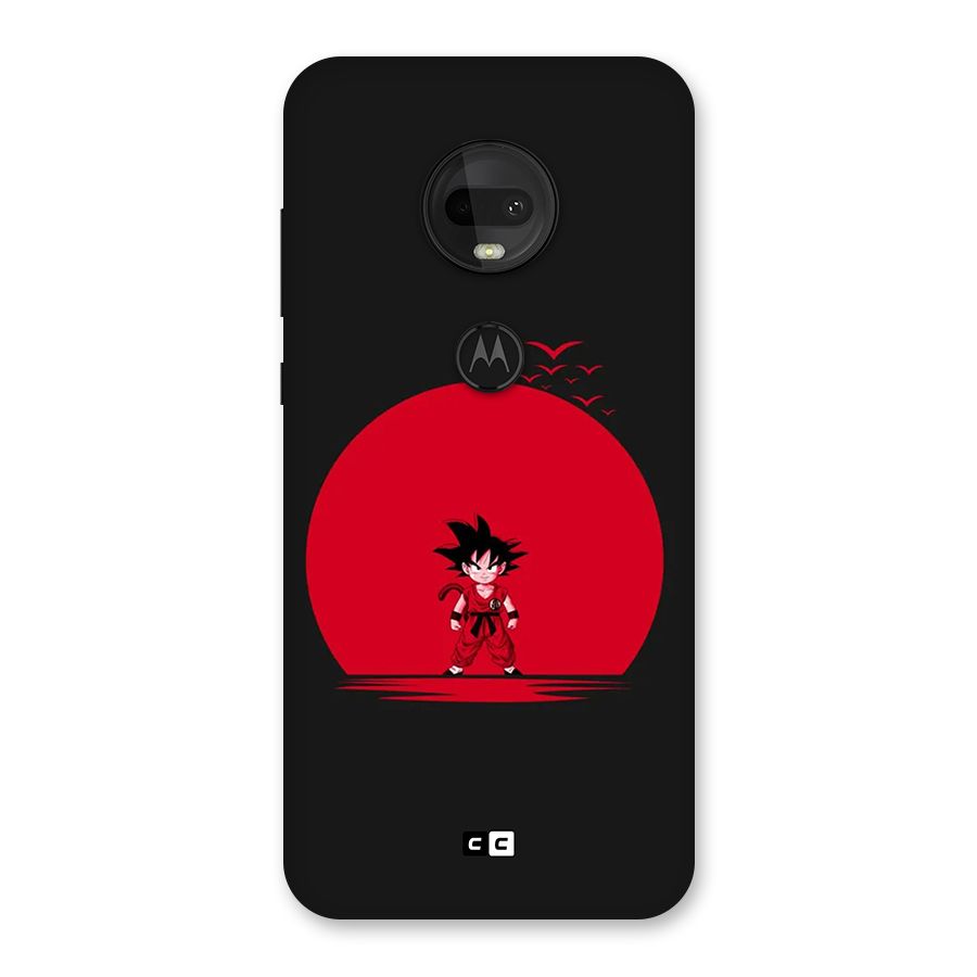 Goku Kid Art Back Case for Moto G7