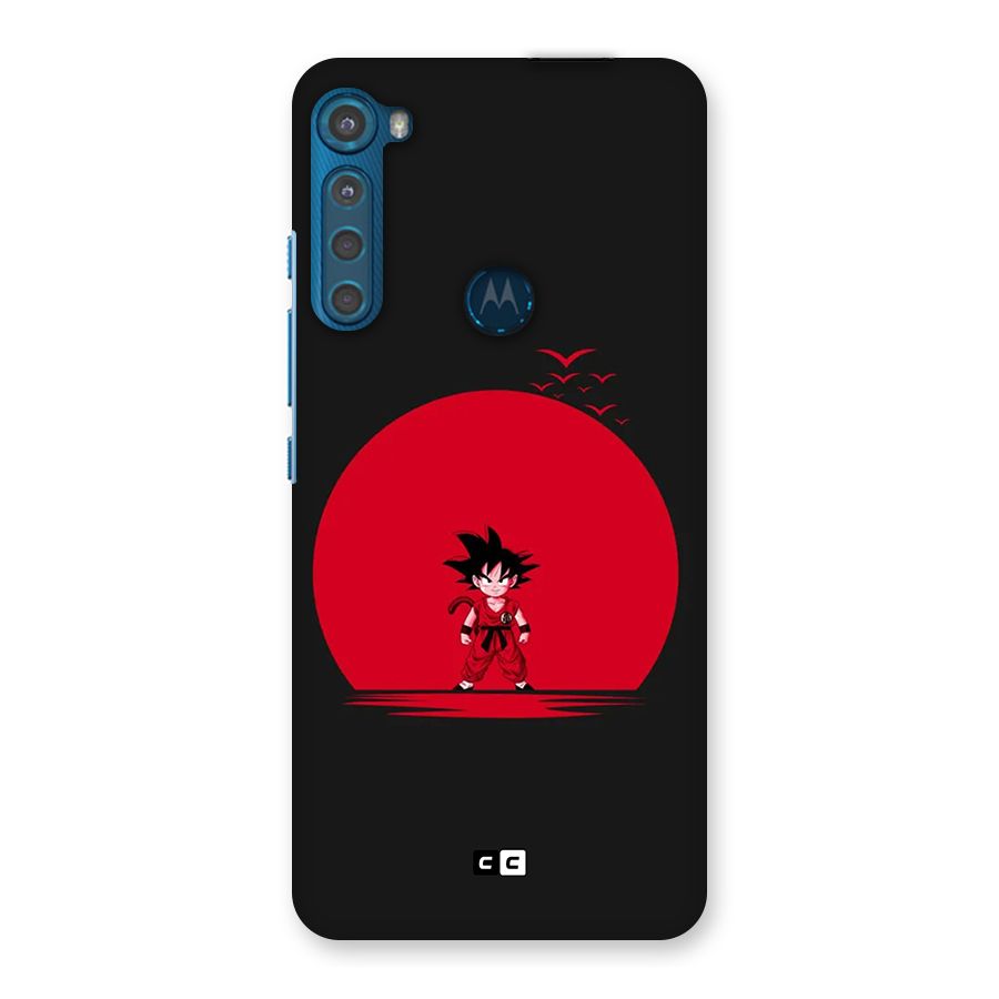 Goku Kid Art Back Case for Motorola One Fusion Plus