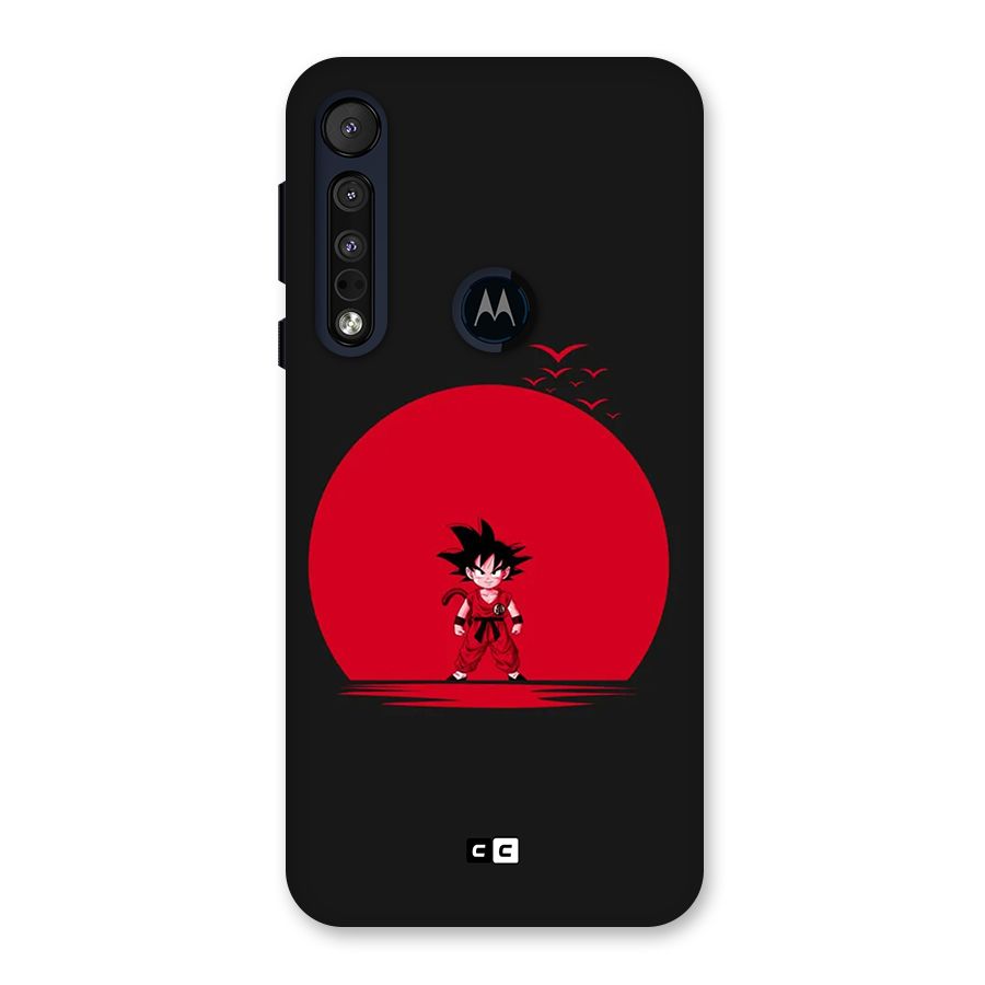 Goku Kid Art Back Case for Motorola One Macro