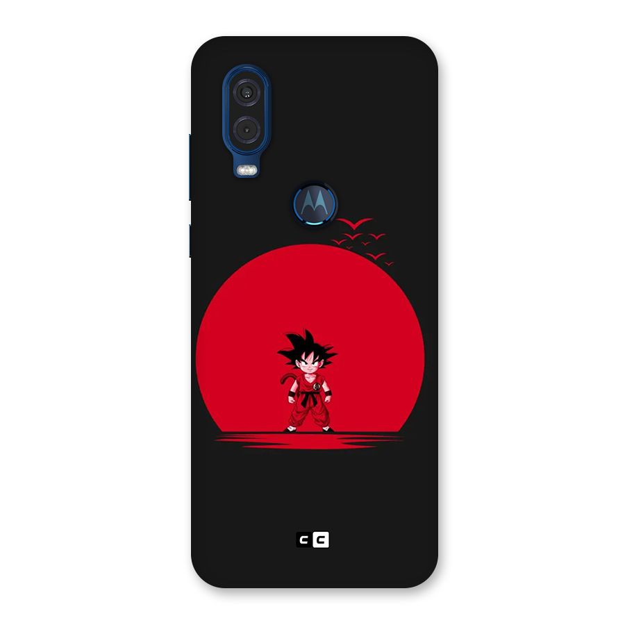 Goku Kid Art Back Case for Motorola One Vision
