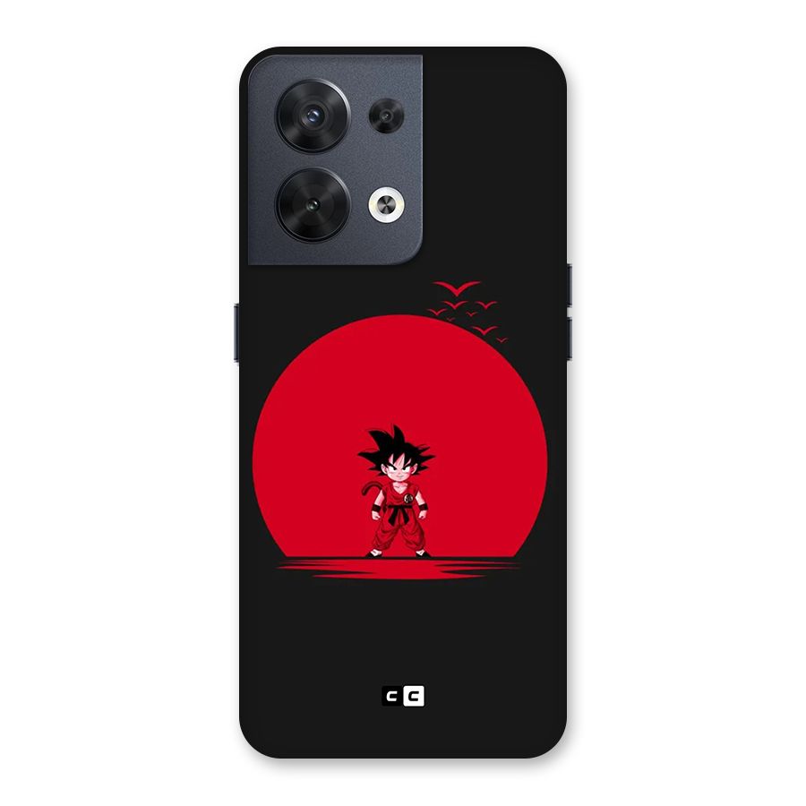 Goku Kid Art Back Case for Oppo Reno8 5G