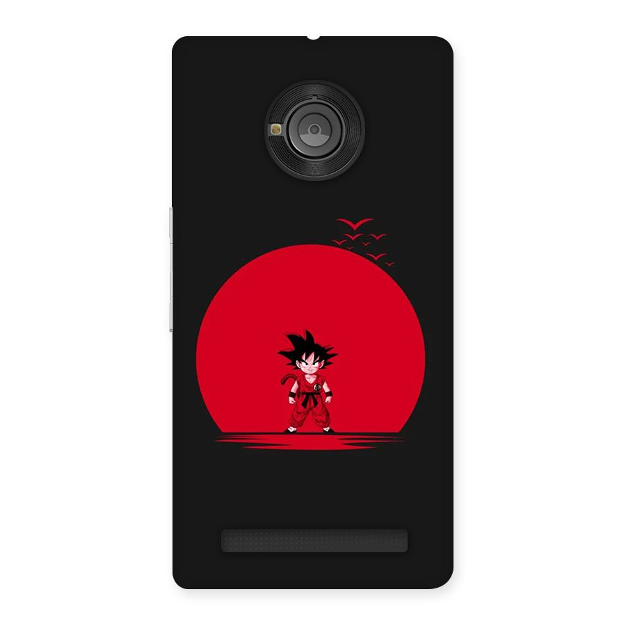 Goku Kid Art Back Case for Yuphoria