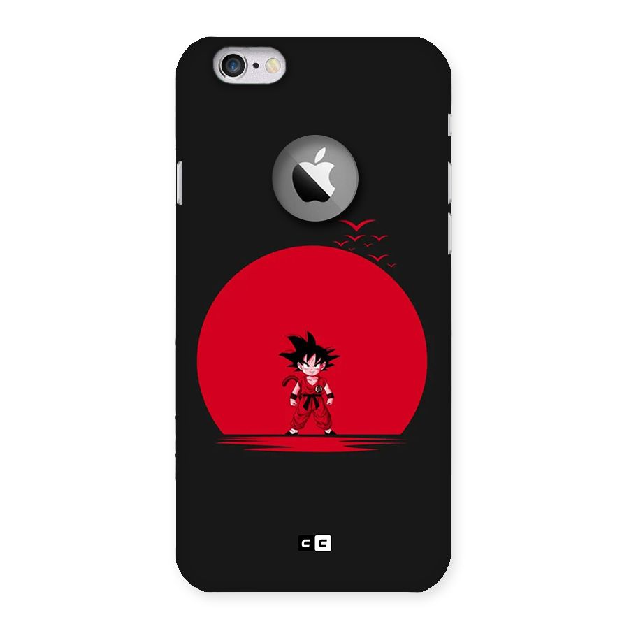 Goku Kid Art Back Case for iPhone 6 Logo Cut