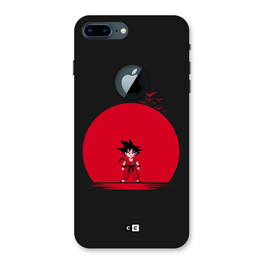 Goku Kid Art Back Case for iPhone 7 Plus Logo Cut