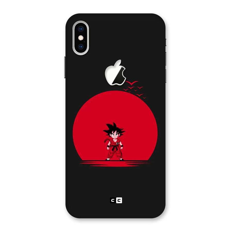 Goku Kid Art Back Case for iPhone XS Max Apple Cut
