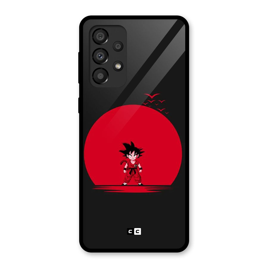 Goku Kid Art Glass Back Case for Galaxy A33 5G