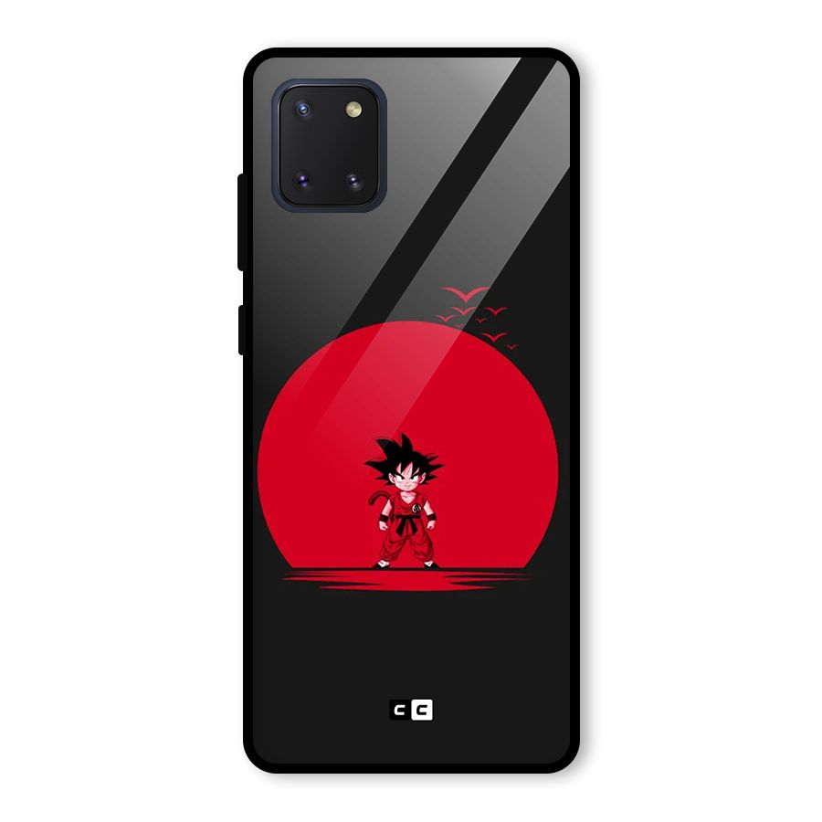 Goku Kid Art Glass Back Case for Galaxy Note 10 Lite