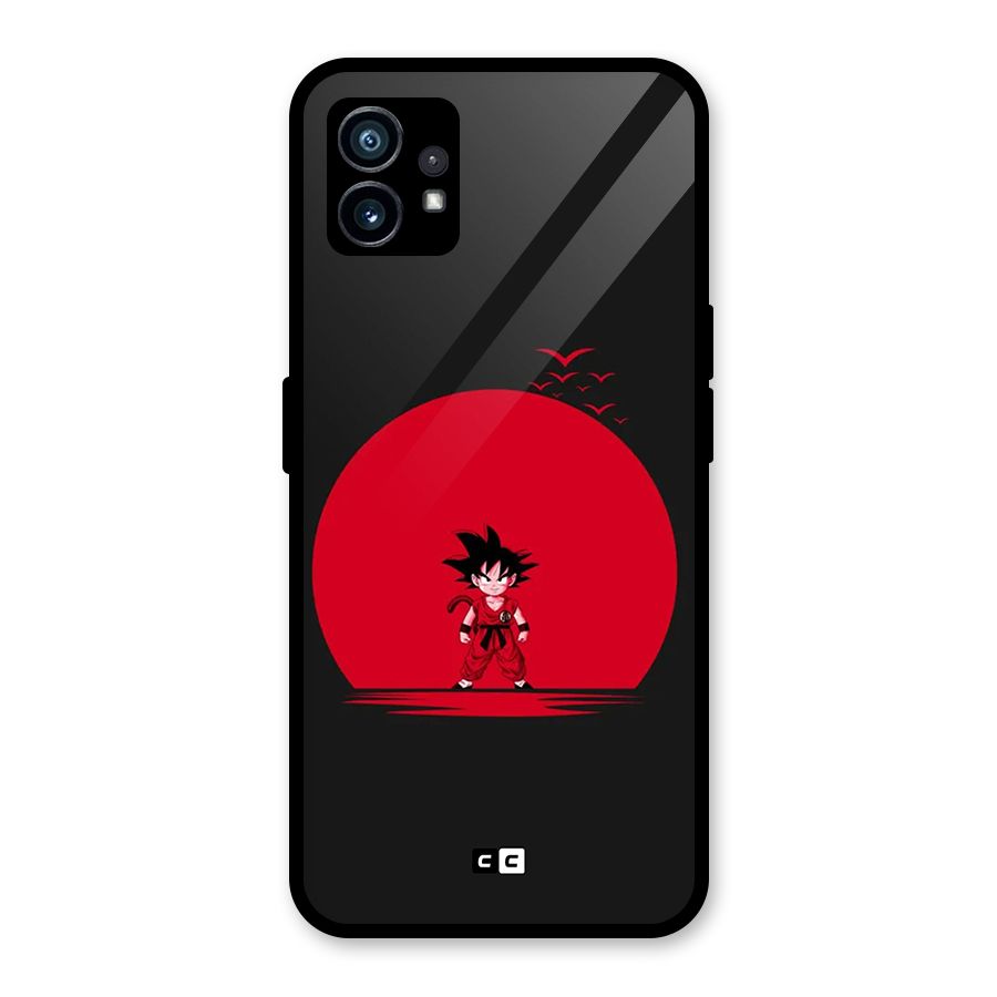 Goku Kid Art Glass Back Case for Nothing Phone 1
