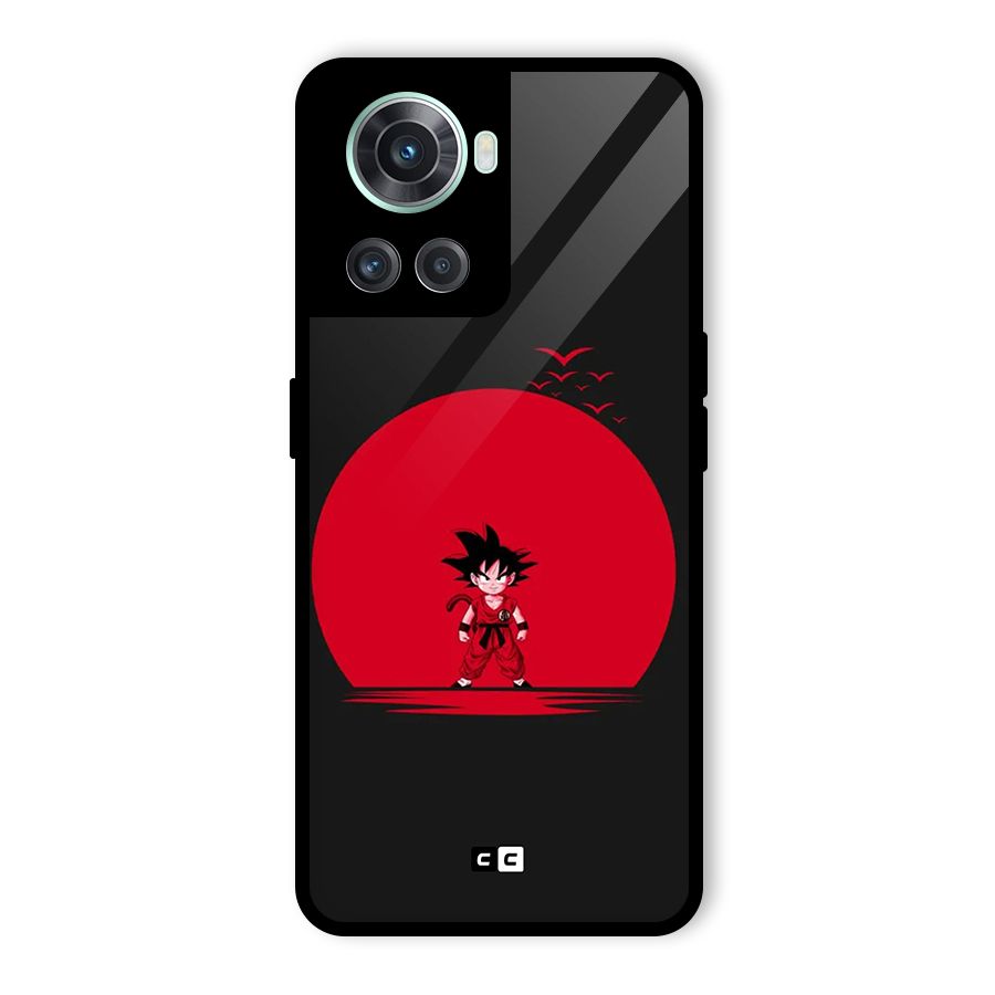 Goku Kid Art Glass Back Case for OnePlus 10R