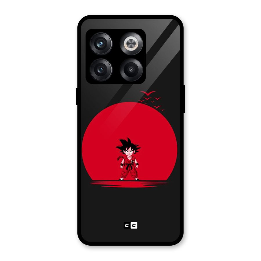 Goku Kid Art Glass Back Case for OnePlus 10T
