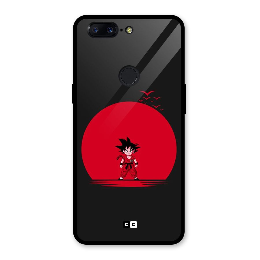 Goku Kid Art Glass Back Case for OnePlus 5T