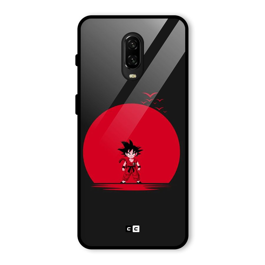 Goku Kid Art Glass Back Case for OnePlus 6T