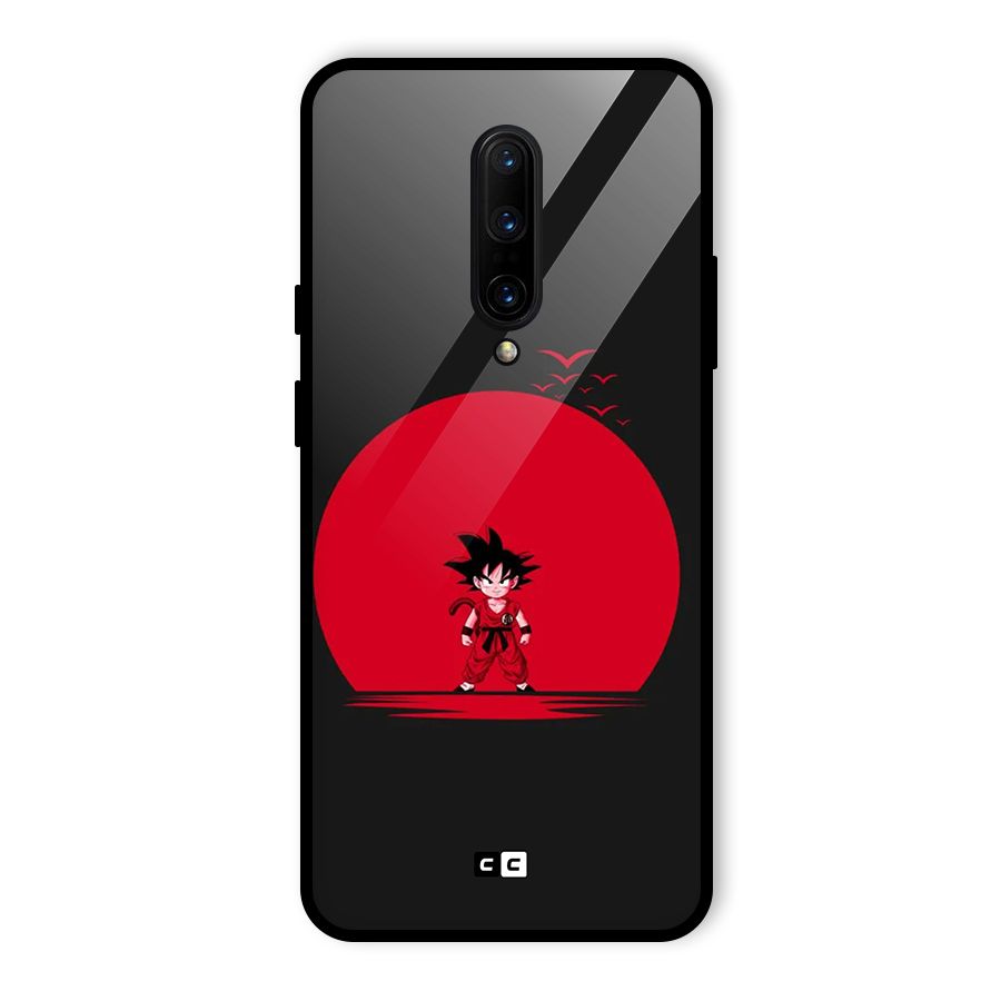 Goku Kid Art Glass Back Case for OnePlus 7 Pro