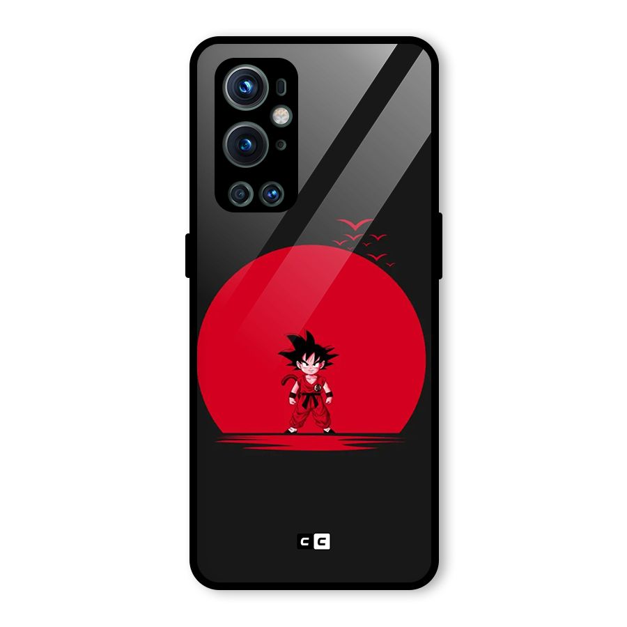 Goku Kid Art Glass Back Case for OnePlus 9 Pro