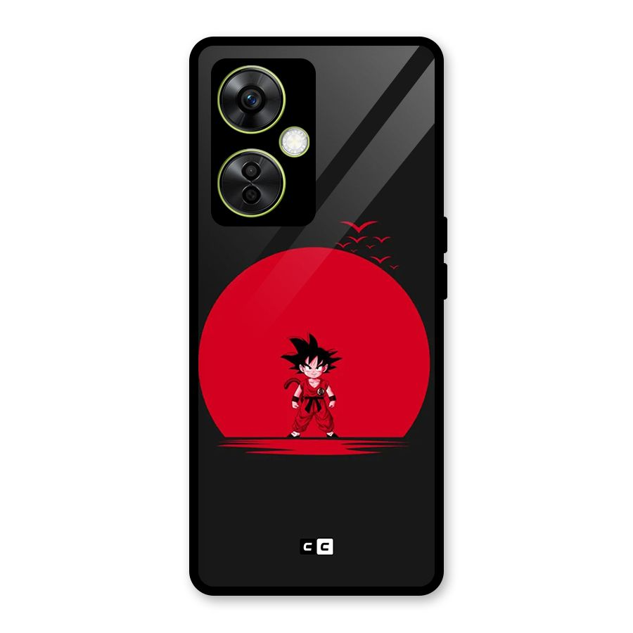 Goku Kid Art Glass Back Case for OnePlus Nord CE 3 Lite