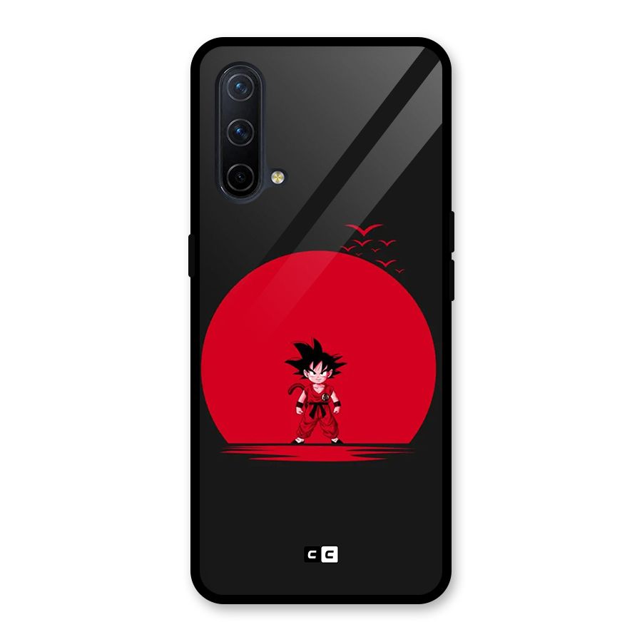 Goku Kid Art Glass Back Case for OnePlus Nord CE 5G