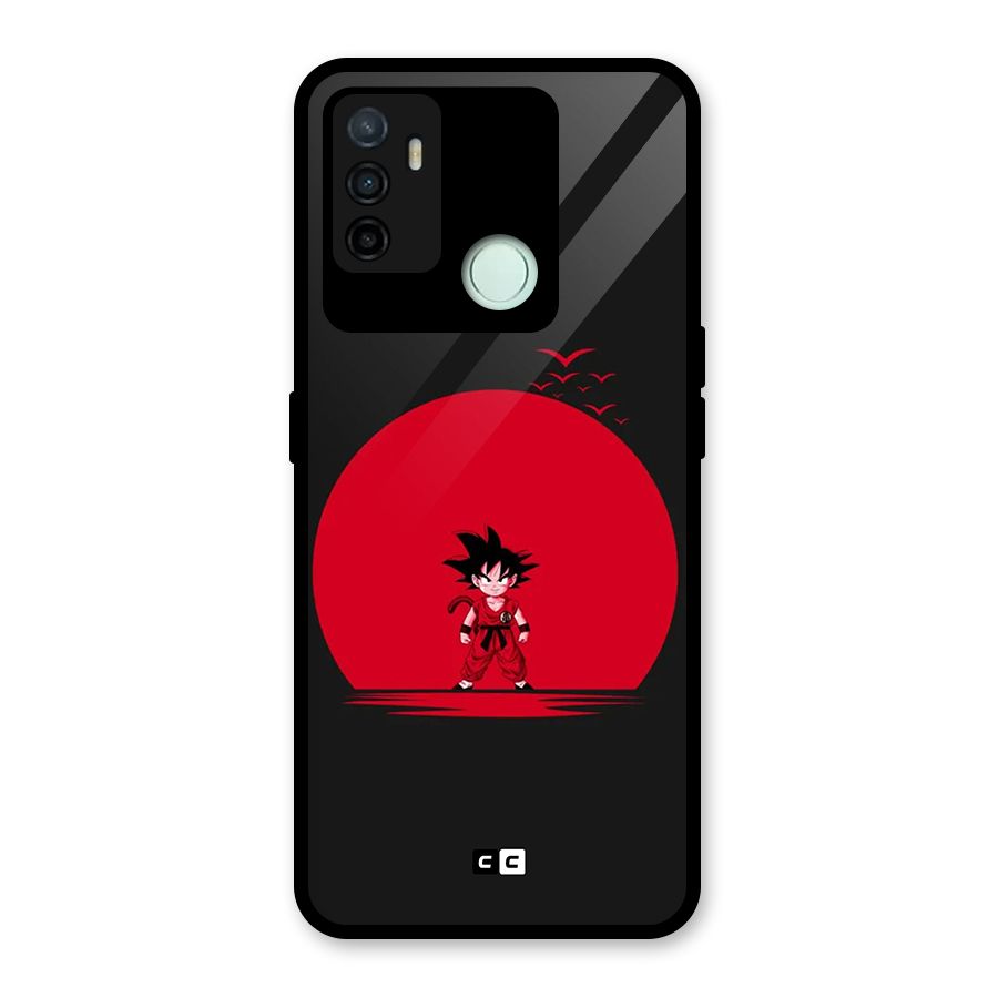 Goku Kid Art Glass Back Case for Oppo A53