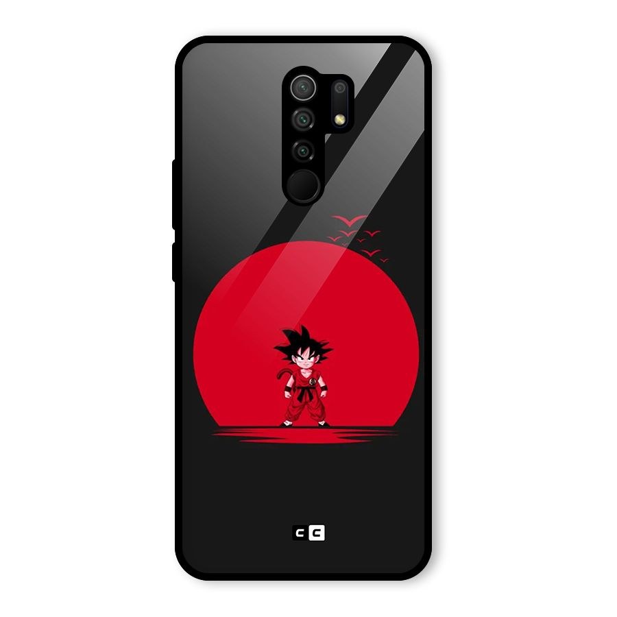 Goku Kid Art Glass Back Case for Poco M2