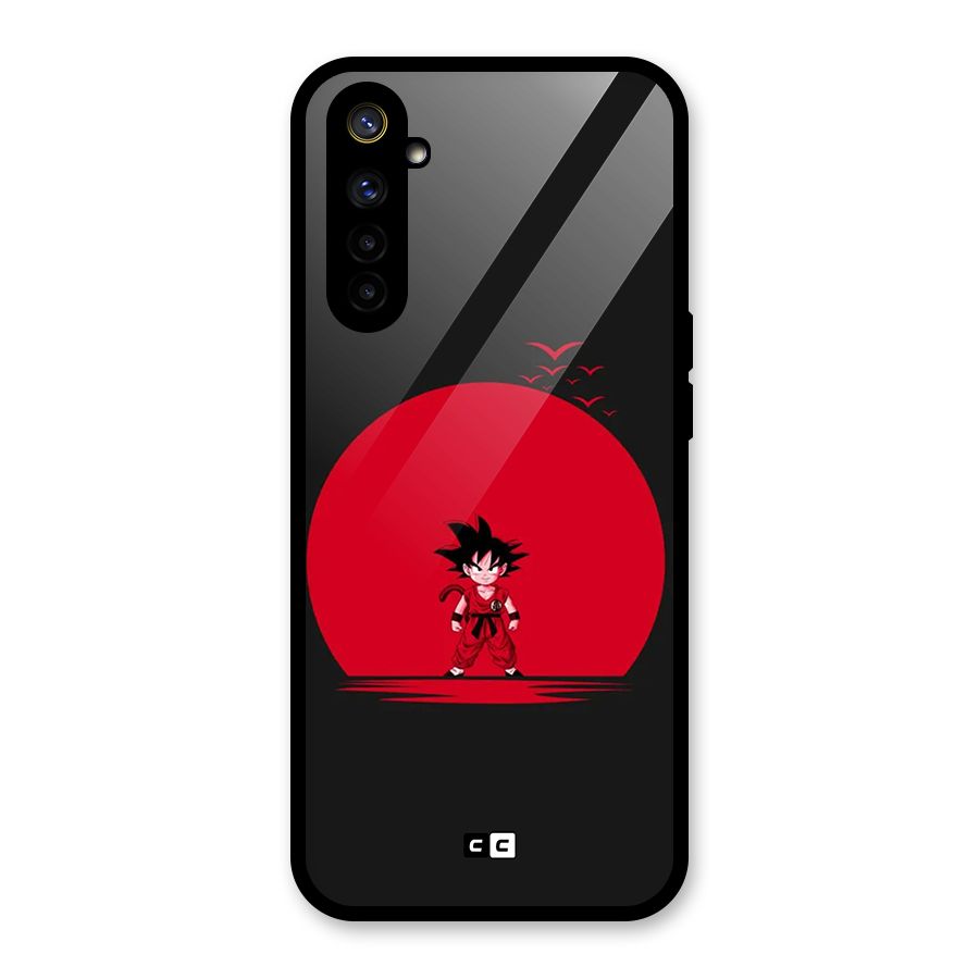 Goku Kid Art Glass Back Case for Realme 6