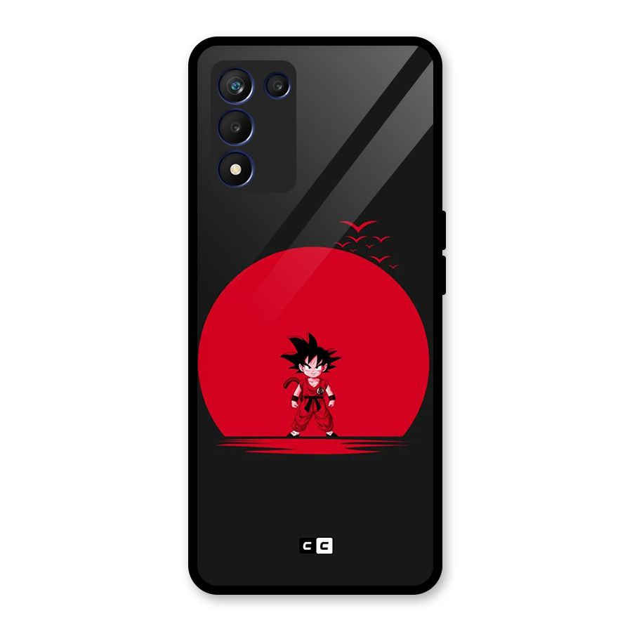 Goku Kid Art Glass Back Case for Realme 9 5G Speed
