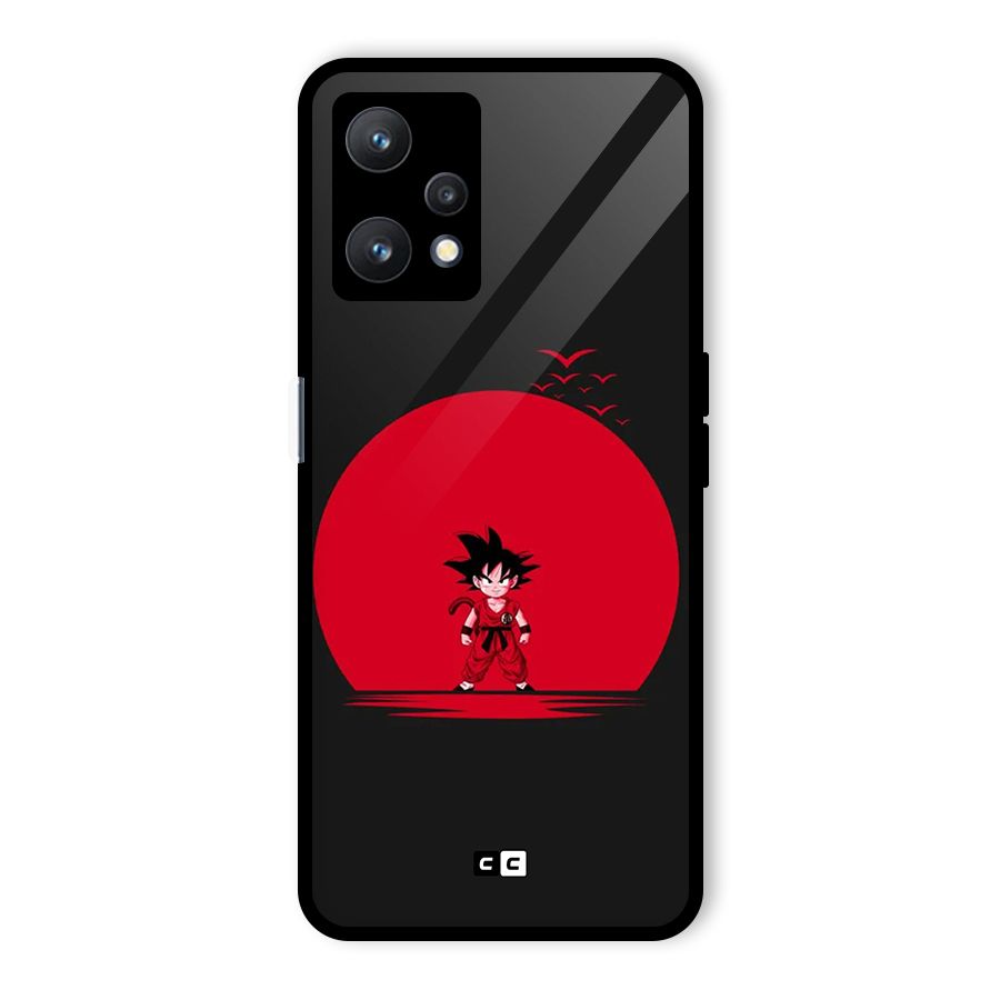Goku Kid Art Glass Back Case for Realme 9 Pro 5G