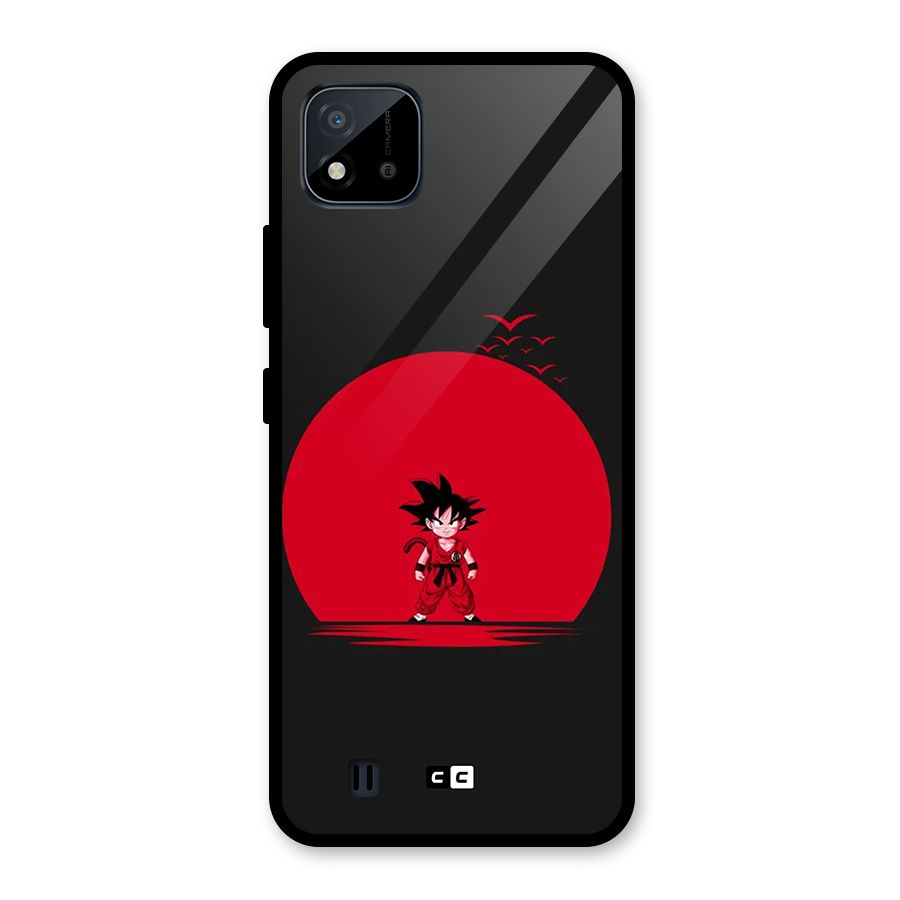 Goku Kid Art Glass Back Case for Realme C11 2021