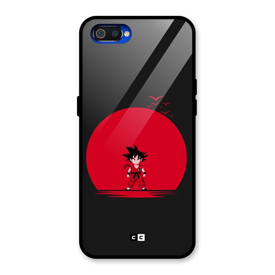 Goku Kid Art Glass Back Case for Realme C2