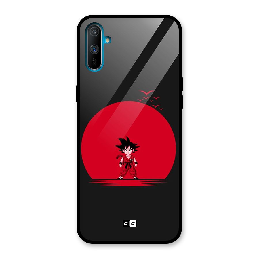 Goku Kid Art Glass Back Case for Realme C3