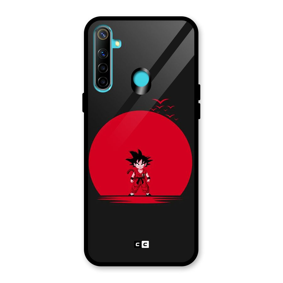 Goku Kid Art Glass Back Case for Realme Narzo 10