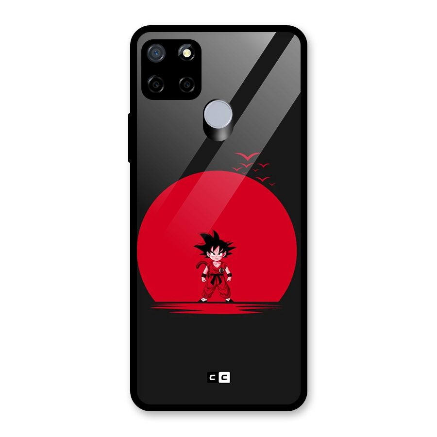 Goku Kid Art Glass Back Case for Realme Narzo 30A