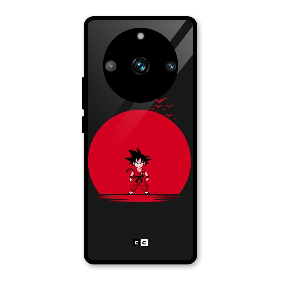 Goku Kid Art Glass Back Case for Realme Narzo 60 Pro