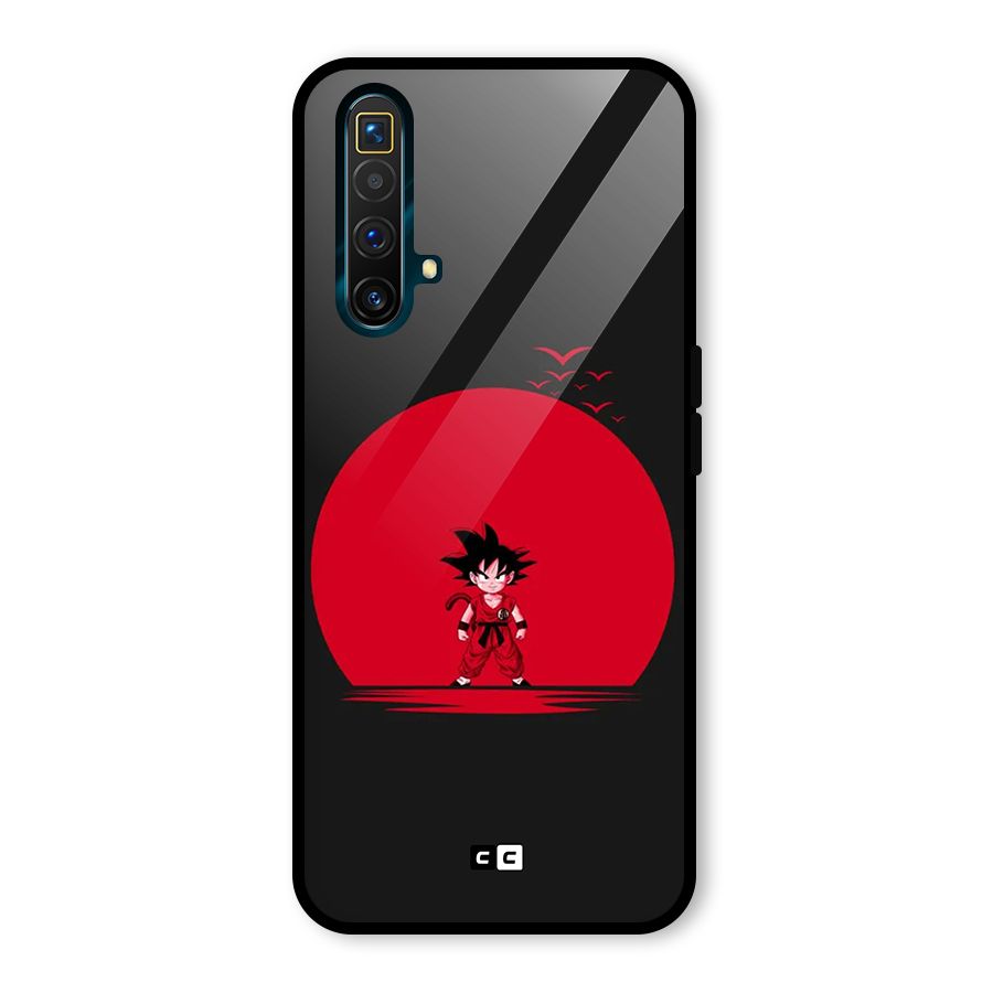 Goku Kid Art Glass Back Case for Realme X3